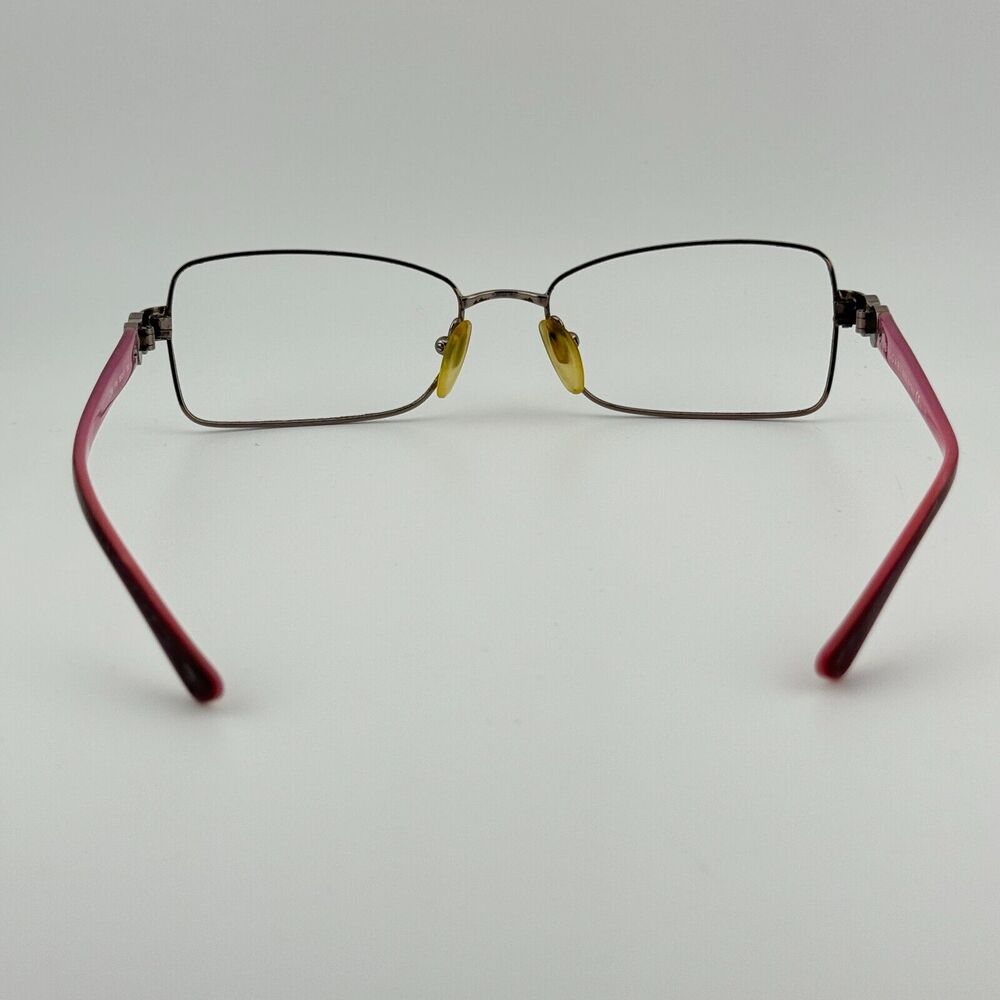 Bvlgari 296 176 Violet-Pink/Red Eyeglasses Frames Silver Pink H12566 - Picture 3 of 8